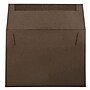 JAM Paper A6 Booklet Envelope 4 3/4" x 6 1/2", Chocolate Brown, 100/Pack (233710d)~#|#~F9492F7D-8DE1-4196-80CFA9FC1CBD00F7_sc7