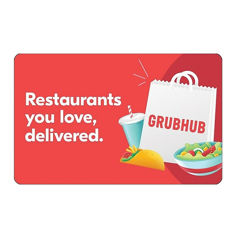 Grubhub Gift Card $25 image 1