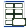 Avery Gold-Green Border Matte Blank Card, White, 80/Pack (S00-FDE)~#|#~F94C9DA3-0687-4075-90FBE5F5CE2F69BB_sc7