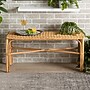 bali & pari Cacaban Natural Rattan Bench, Light Honey (211-12747-HiT)~#|#~F952306F-6F52-42D8-B23E9CF38E9AEF0C_sc7