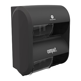 IPS基本セットPP1・2・3 Compact 2-Roll Side-by-Side Coreless Toilet Paper Dispenser