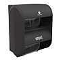 Compact® 4-Roll Quad Coreless Toilet Paper Dispenser by GP PRO, Black, 11.750” W x 6.900” D x 13.250” H (56744B)~#|#~F95259B8-FED2-417D-9852A172350E5563_sc7