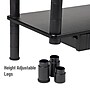 Mind Reader Adjustable Dual Monitor Stand Desktop Organizer with Drawers, Black (DBMON2TDR-BLK)~#|#~F95307DA-1E25-4803-A2932107B8EBEA01_sc7