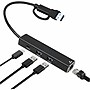 4XEM 3-Port USB-C and A with 2.5Gbps Ethernet Hub, Black (4XUSBCAHUB2A1CTAA)~#|#~F9572F67-C4B5-4ECE-8C80FEAF053F4F39_sc7