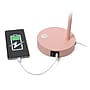 Simple Designs Sleek Essentials LED Desk Lamp, 15.2", with USB Ports, Blush Pink (LD1072-BPK)~#|#~F95A89A2-4FD9-4309-8DB0B64CD7D6C570_sc7