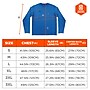 Chill-Its 6689 Long Sleeve Cooling Sun Shirt with UV Protection, Blue, 3XL (12157)~#|#~F95CFB69-C7E6-455A-8A71FE5BDF75CAD0_sc7