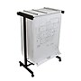 AdirOffice Blueprint Maps Expandable Mobile Large Plan Center File Cart, Black (615-BLK)~#|#~F960BCB5-F234-4180-9B424AD0FFDAFBCC_sc7