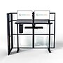 VersaDesk WorkNest 66"H x 79.5"W L-Shaped Cubicle Panel Workstation, Black (WNCL-7248-B)~#|#~F963631E-9A79-4750-9BB7DE7836DF68D5_sc7