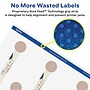 Avery Laser/Inkjet Decorative Edge Waterproof Multipurpose Labels, 4"  x 1", White, 800/Box (94115)~#|#~F963C877-EF73-4DF0-ACF2B2F58EDFFEFE_sc7