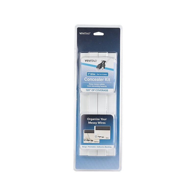 Vivitar 10' Cable Concealer Kit, Beige (QUB4006BGET3524) image 1