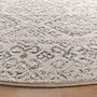 Safavieh Tulum Collection 10' Round Indoor Area Rug, Machine Made, Ivory/Grey (TUL264A-10R)~#|#~F96658DD-BF7B-4513-A43FBBBF7C473E26_sc7