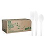 Perk™ Eco Compostable PLA Assorted Cutlery, Medium-Weight, White, 360/Pack (PK56205)~#|#~F96F5DB7-8553-40B6-85B4F6FAF5C7CB19_sc7