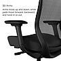 Workplace2.0™ Ayalon Ergonomic Fabric Swivel Task Chair, Black (UN51505)~#|#~F973A81A-8969-4E30-B852DF70070CCAF5_sc7