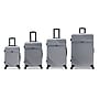 InUSA Resilience 4-Piece Hardside Spinner Luggage Set, TSA Checkpoint Friendly, Silver (IURESSMLXL-SIL)~#|#~F973E07B-3F3D-4BEF-8488D14E9B899D66_sc7