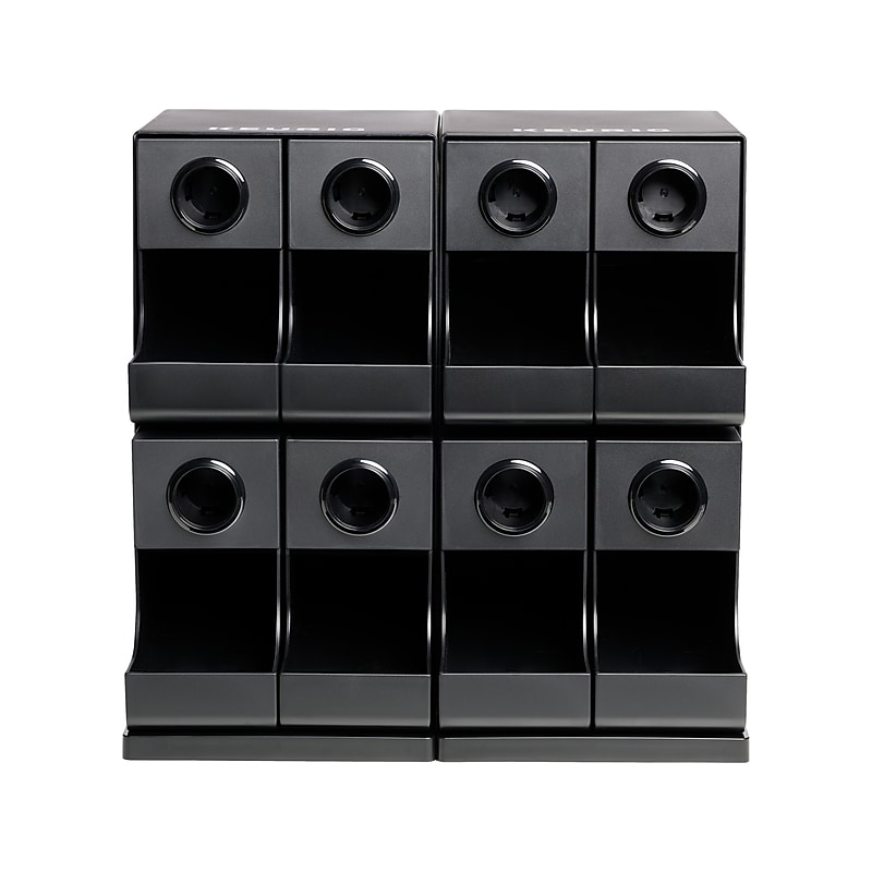 Keurig 8-Compartment Coffee Organizer, Black (5000380139) image 1