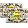 Ashley Smart Poly Commercial Floor Mat, 15.5" x 23.5", Bee Hive Theme Values, 2/Bundle (ASH91504-2)~#|#~F97E53E7-938B-47DA-864BE9F04146E2ED_sc7
