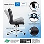 Boss Millennial Modern Faux Leather Computer and Desk Chair, Black (B330-BK)~#|#~F98035A2-55D4-452C-8B9E01D99A01115C_sc7