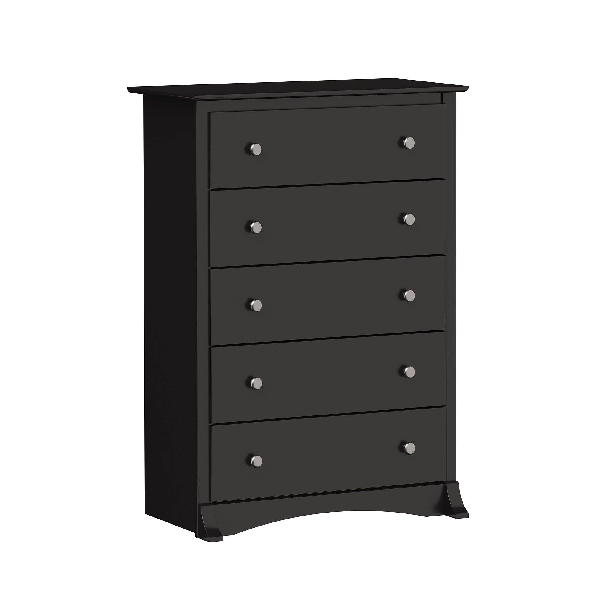 Prepac 44.75″ Sonoma 5 Drawer Chest, Black (BDC-3345-K) Sansujyuku sansujyuku.com