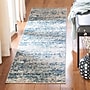 Safavieh Madison Collection 2' x 8' Runner Indoor Area Rug, Machine Made, Grey/Blue (MAD460K-28)~#|#~F9826781-D0B1-44BD-87B80070D41CAF93_sc7