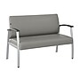 Arrive Waiting Room Loveseat with Arms by Bush Business Furniture, Light Gray Vinyl (CH3903GVL-03)~#|#~F9879098-2405-46E9-B5EC5EC84CD8E339_sc7