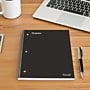 Staples Premium 2-Subject Notebook, 8.5" x 11", College Ruled, 120 Sheets, Black (TR58310)~#|#~F98DB737-1E43-410B-8C6A76757DCFDAE6_sc7