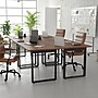 Flash Furniture Redmond 60"W x 30"D Conference Table, Laminate, Walnut (MTM6030WLTUBF)~#|#~F99039F5-F913-438F-B7EE11321D6C7AA8_sc7