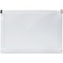 JAM Paper Premium Expanding Wallet with Zipper Closure, Other, Clear, 3/Pack (920Z1clx3)~#|#~F9927FE5-807C-4A5E-A36C6428A468C419_sc7