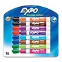 Expo Dry Erase Markers, Chisel Tip, Assorted, 16/Pack (81045)~#|#~F9949B98-C381-419C-8D3D1B0B9E44214D_sc7