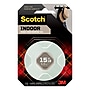 Scotch Double-Sided Indoor Mounting Tape, 0.5 in x 2.2 yds, White, 1 Roll/Pack (110S)~#|#~F996E133-3EB4-4715-B6B0496BC07CB38E_sc7