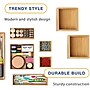 Whitmor 6-Piece Bamboo Drawer Organizer, Natural (6596-9313)~#|#~F997C22E-5181-45A6-BF61610C0D7A6C17_sc7