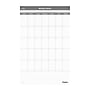 Staples 24" x 36" Monthly Dry-Erase Wall Calendar, Reversible, White/Gray (ST60365-25)~#|#~F998D3F2-F884-4B84-9588362143F60564_sc7