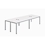 Boss Office Products Simple System 48"W Desk, White, 4/Set (SGSD015-110-WT)~#|#~F99C43D5-E69A-48DA-A87776F1952EDA16_sc7