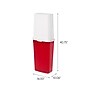 Iris 96 Quart Wrapping Paper Storage Container with Lid, Plastic, Red/White, 2/Pack (585826)~#|#~F9A1579F-D8B2-48AC-8F492C5BAB0101D9_sc7