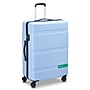 United Colors of Benetton x  DELSEY PARIS Now! 27" Hardside Carry-On Luggage with Spinner Wheels, Light Blue (B4376282112)~#|#~F9ABEBEB-A6B3-4AF9-8C2A7E03C885E0EE_sc7