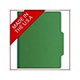 Medical Arts Press Pressboard Classification Folder, 1 Divider, 2" Expansion, Letter Size, Moss Green, 10/Box~#|#~F9AE2D64-B4B6-4DC4-ACF86F8E9DE6AFAE_sc7