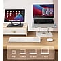Uncaged Ergonomics 10.2" x 10" Metal Swivel Laptop Stand 2.0, White (SLS-White)~#|#~F9AEA7A9-014F-48EC-932FA9B15095A35F_sc7