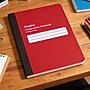 Staples Poly Composition Notebook, 7.5" x 9.75", College Ruled, 80 Sheets, Red (ST55081)~#|#~F9B7141D-B695-445D-AFDE136BBC812AB2_sc7
