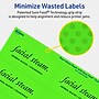 Avery Laser/Inkjet Multipurpose Rectangle Labels, 2" x 4", Neon Green, 400/Pack (94207)~#|#~F9BA5AD2-D5C6-49AF-9E3351FD6F40648F_sc7