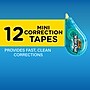 BIC Wite-Out Mini Correction Tape, White, Dozen (WOTM11-WHI)~#|#~F9BBEB4A-B7F8-42DA-B03784F44FFA8BA7_sc7