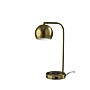 Adesso Emery SuperCharger Incandescent Desk Lamp, 19"H, with USB Port, Antique Brass (2624-21)~#|#~F9BE291F-FA48-4609-A51610A7E8B165F0_sc7