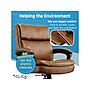 Click365 Transform 2.0 Ergonomic Bonded Leather Swivel Desk Chair, Cognac (CCHR10007A)~#|#~F9BF2EC0-93D5-4757-8FC141BAD9305F18_sc7