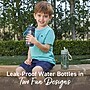 bentgo Plastic Water Bottle, 15 oz., Dinosaur/Dino Fossils, 2/Pack (BGKDWB2-4)~#|#~F9C0C807-FAEF-4BE9-9694960130544023_sc7