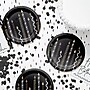Creative Converting Golden Wishes Dessert Paper Plates, Black/Gold, 32/Pack (DTC365090PLT)~#|#~F9C11DBD-9429-4B43-8D315FCDAE242BEF_sc7