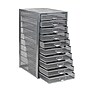 Mind Reader Storage Drawer, 10 Drawers, Metal, Silver (10CABMESH-SIL)~#|#~F9C1CCE7-3D94-4D91-9A93AF051E2C32F0_sc7