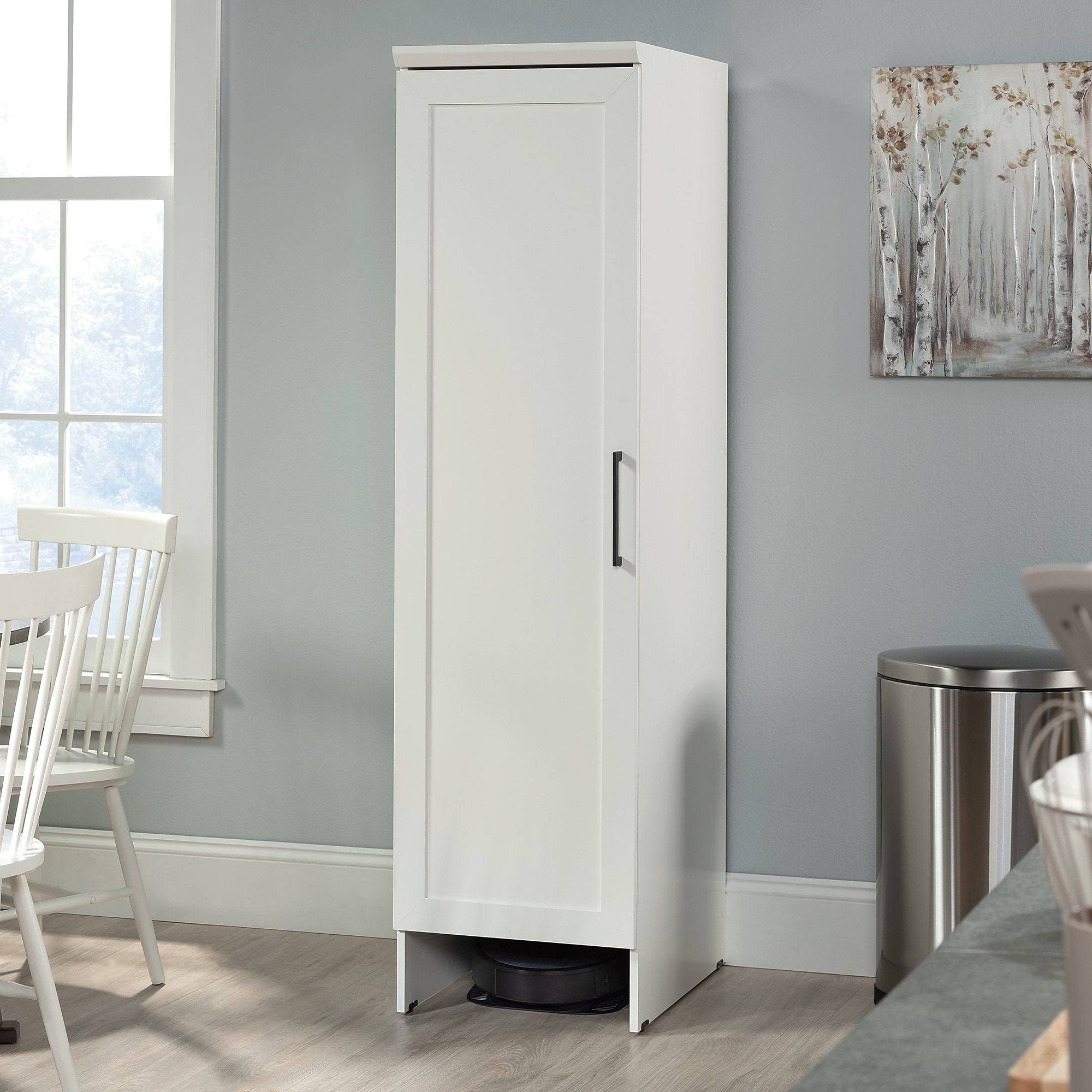 Sauder HomePlus 71″H Storage Cabinet with 3 Shelves, Soft White (437397) Sansujyuku sansujyuku.com