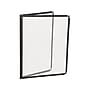Excello Global Products Menu Holder, 8.5" x 11", Black/Silver (SPLS-MENU4-1PK)~#|#~F9CAF730-438A-4840-83CFABF541E9D156_sc7