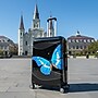 InUSA 28" Hardside Butterfly Suitcase, 4-Wheeled Spinner, TSA Checkpoint Friendly, Black Butterfly (IUAPC00L-BBU)~#|#~F9CE6AF7-52FF-4DCA-B1CEF7FF31870005_sc7