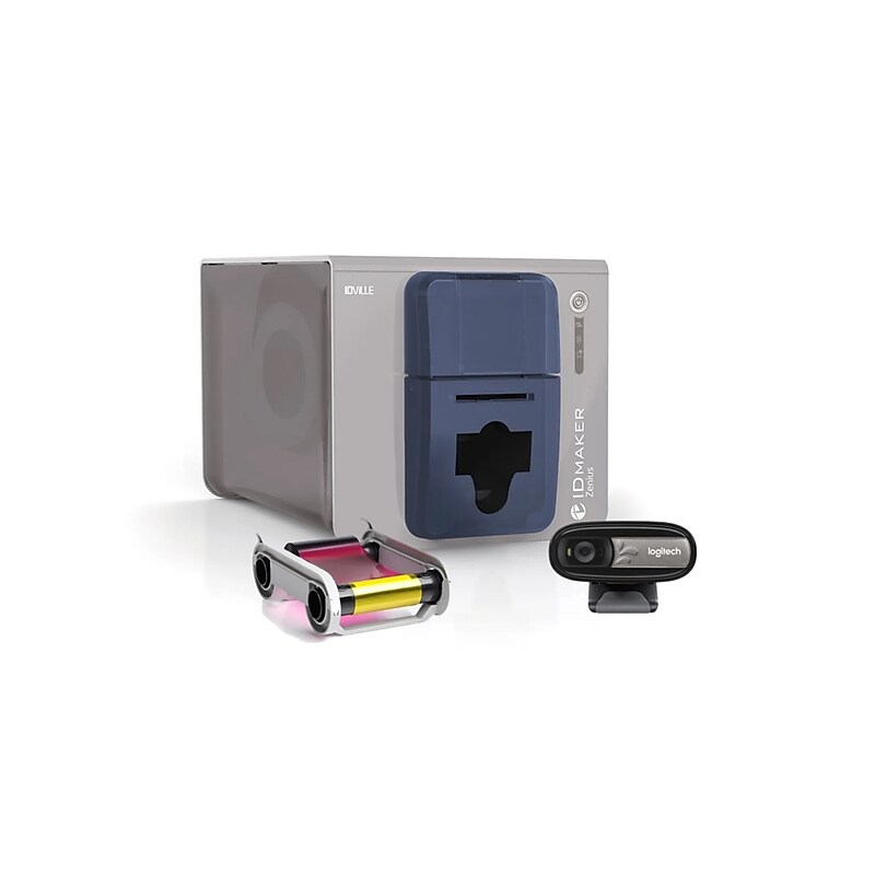 IDville ID Maker Zenius 1-Sided ID Printer Kit (1360013SK31) image 1