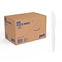 Perk™ Polystyrene Knife, Heavy-Weight, White, 1000/Carton (PK63814)~#|#~F9CF6A90-CAA3-4BB5-B53030348F41A9DE_sc7