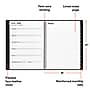 2026-2027 Staples 8" x 11" Academic Weekly & Monthly Planner, Faux Leather Cover, Assorted Colors (ST14259-27)~#|#~F9CF8231-37B8-4F89-9FC150335D384E4A_sc7